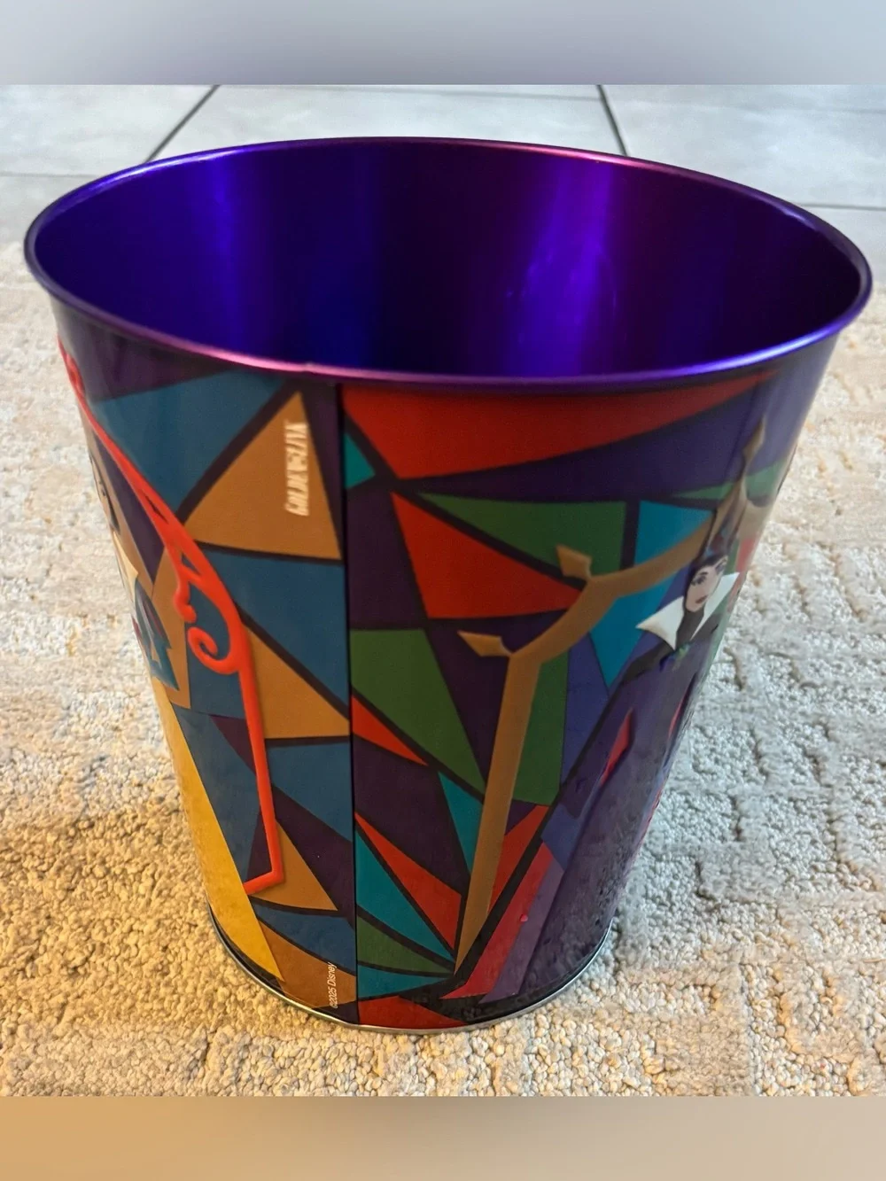 Disney Snow White Metal Popcorn Bucket